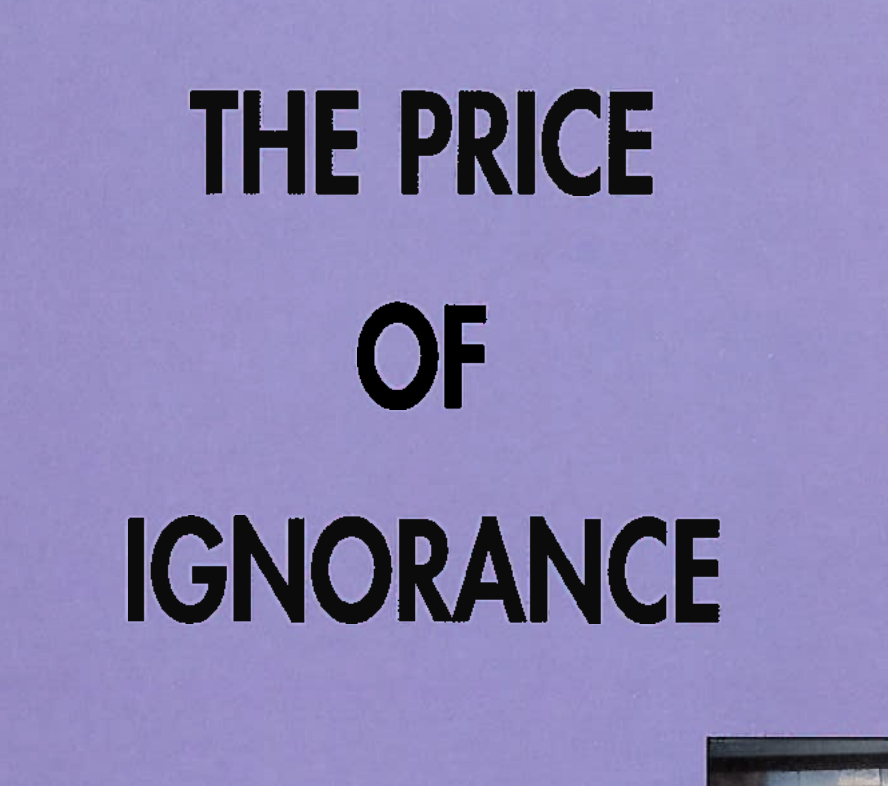 1996 Civil Rights Report: The Price of Ignorance
