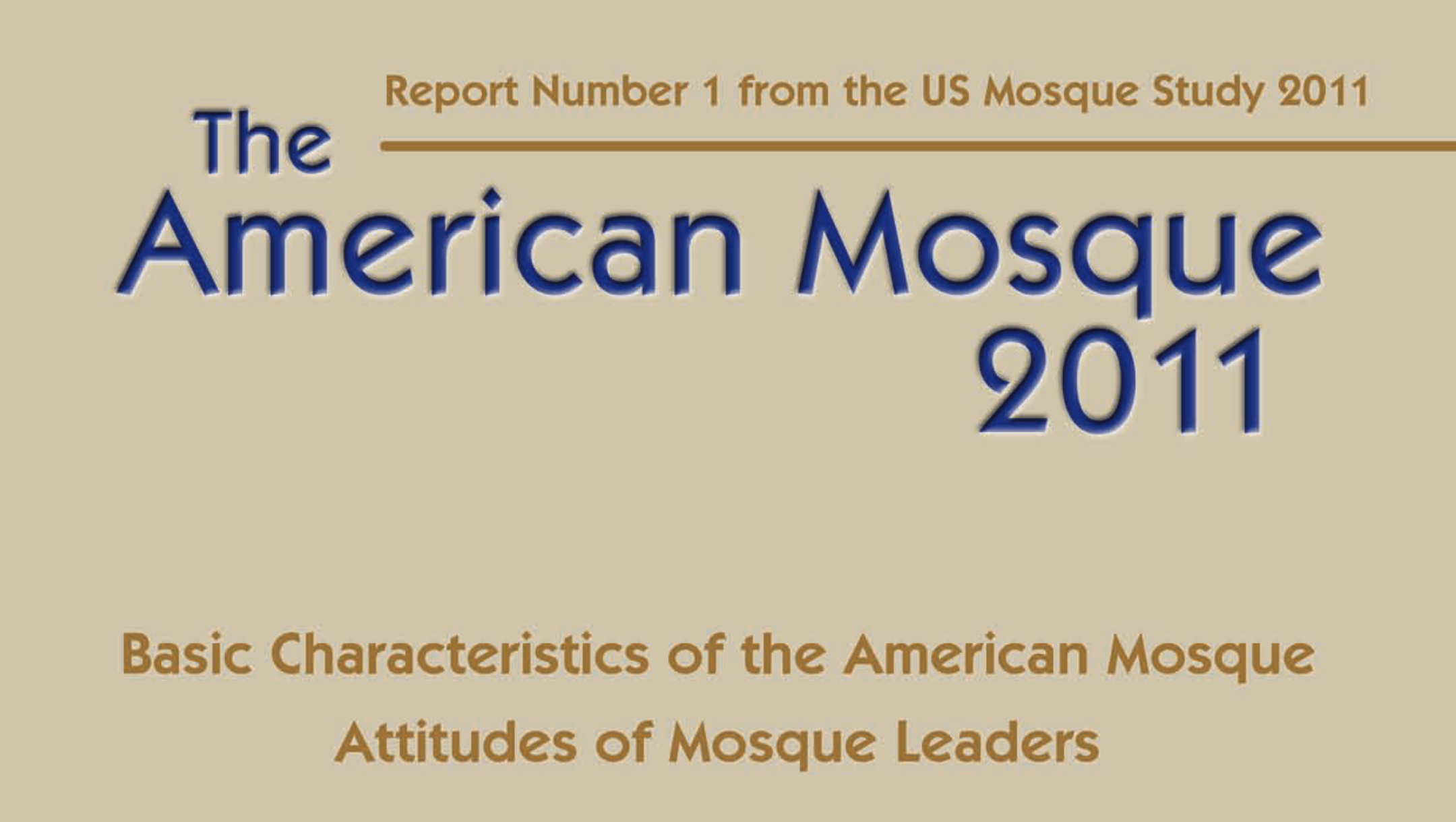 The American Mosque 2011